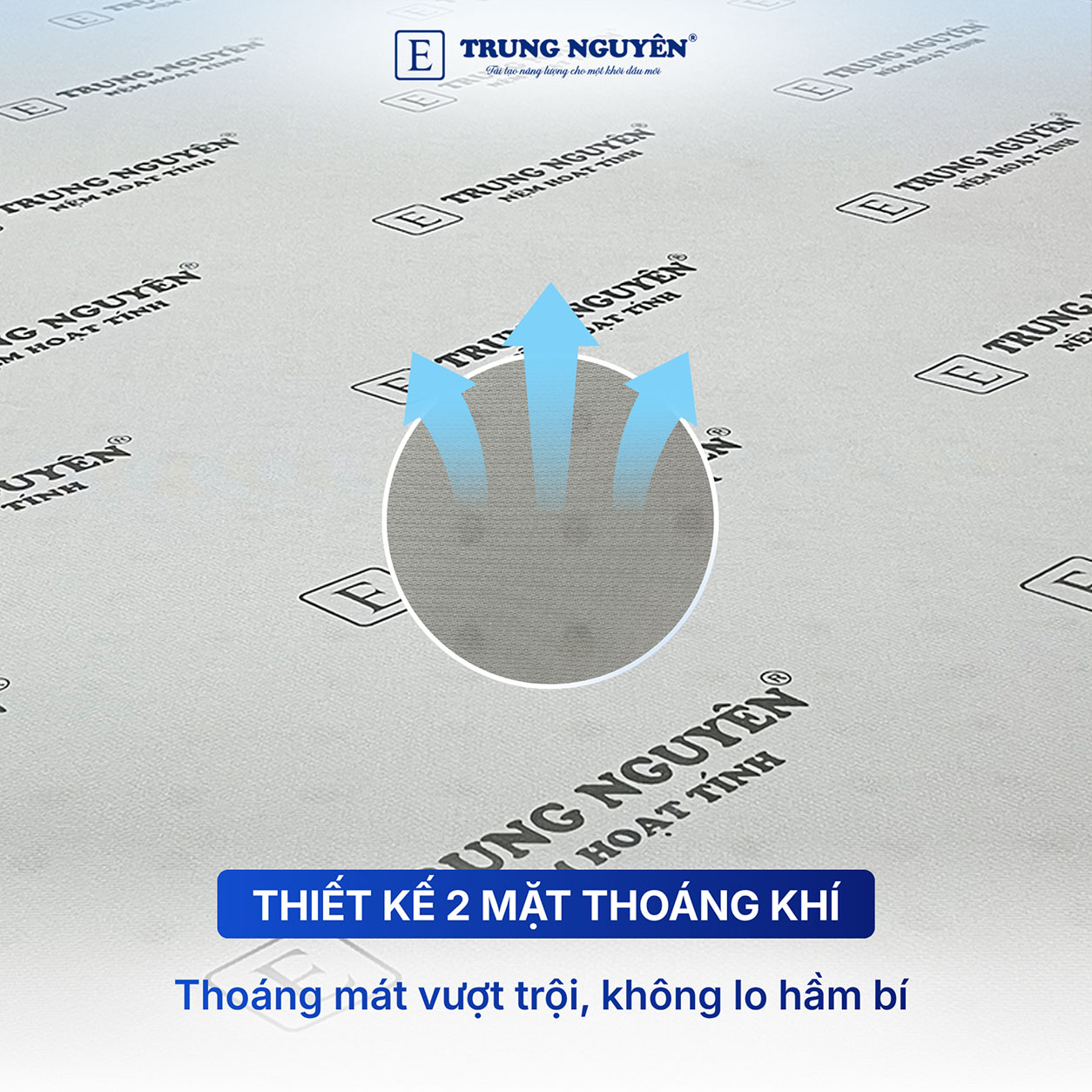 Thiết kế lỗ thoáng khí 2 mặt Thiết kế lỗ thoáng khí 2 mặt