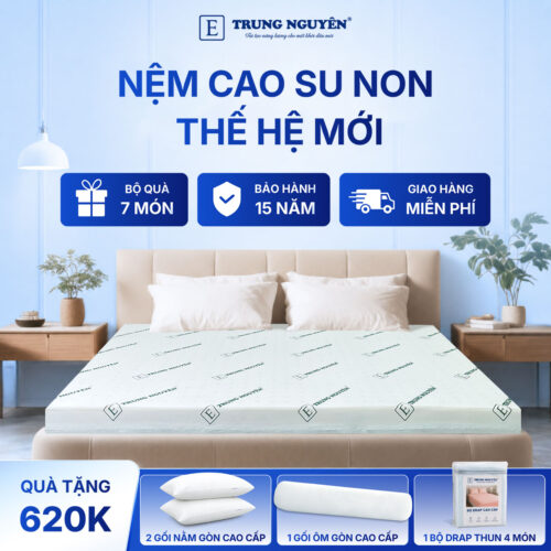 Nệm cao su non Trung Nguyên 60
