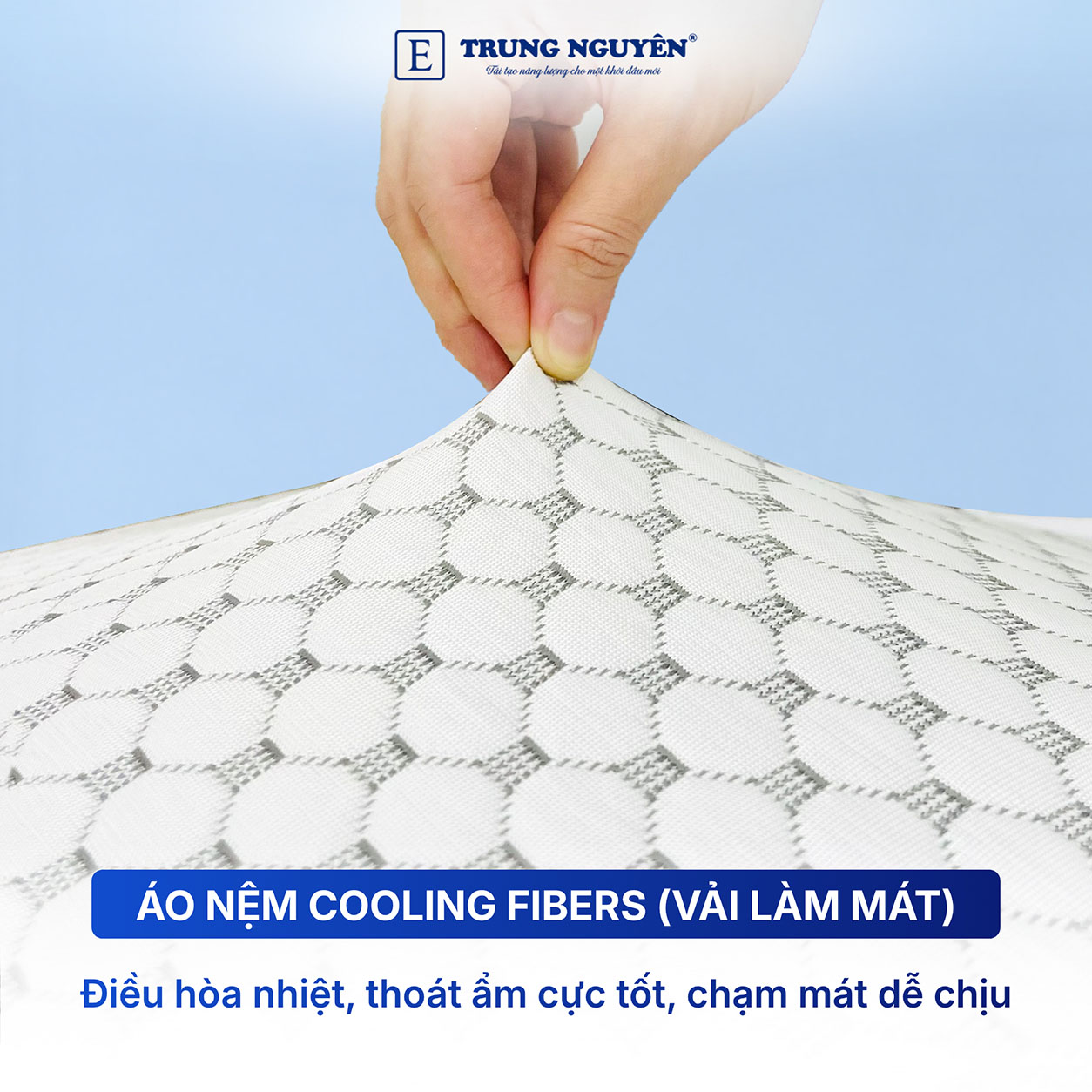 Áo nệm Cooling Fibers cao cấp Áo nệm Cooling Fibers cao cấp