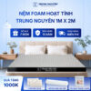 Nệm foam hoạt tính Trung Nguyên 1m x 2m 50