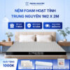 Nệm foam hoạt tính Trung Nguyên 1m2 x 2m 50