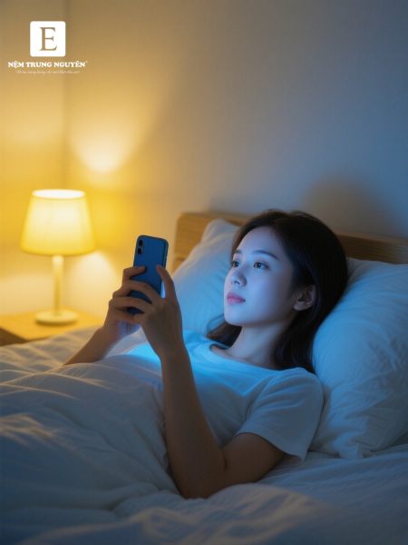 Giảm dùng thiết bị điện tử – “cắt” ánh sáng xanh là một thói quen trước ngủ khoa học và nên có