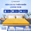 Nệm cao su thiên nhiên Trung Nguyên legend 15cm 60