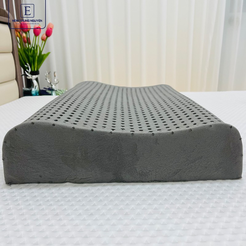 Gối nằm cao su thiên nhiên hoạt tính Trung Nguyên