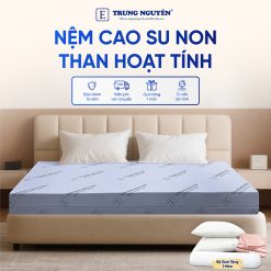 Nệm Cao Su Non Hoạt Tính Trung Nguyên