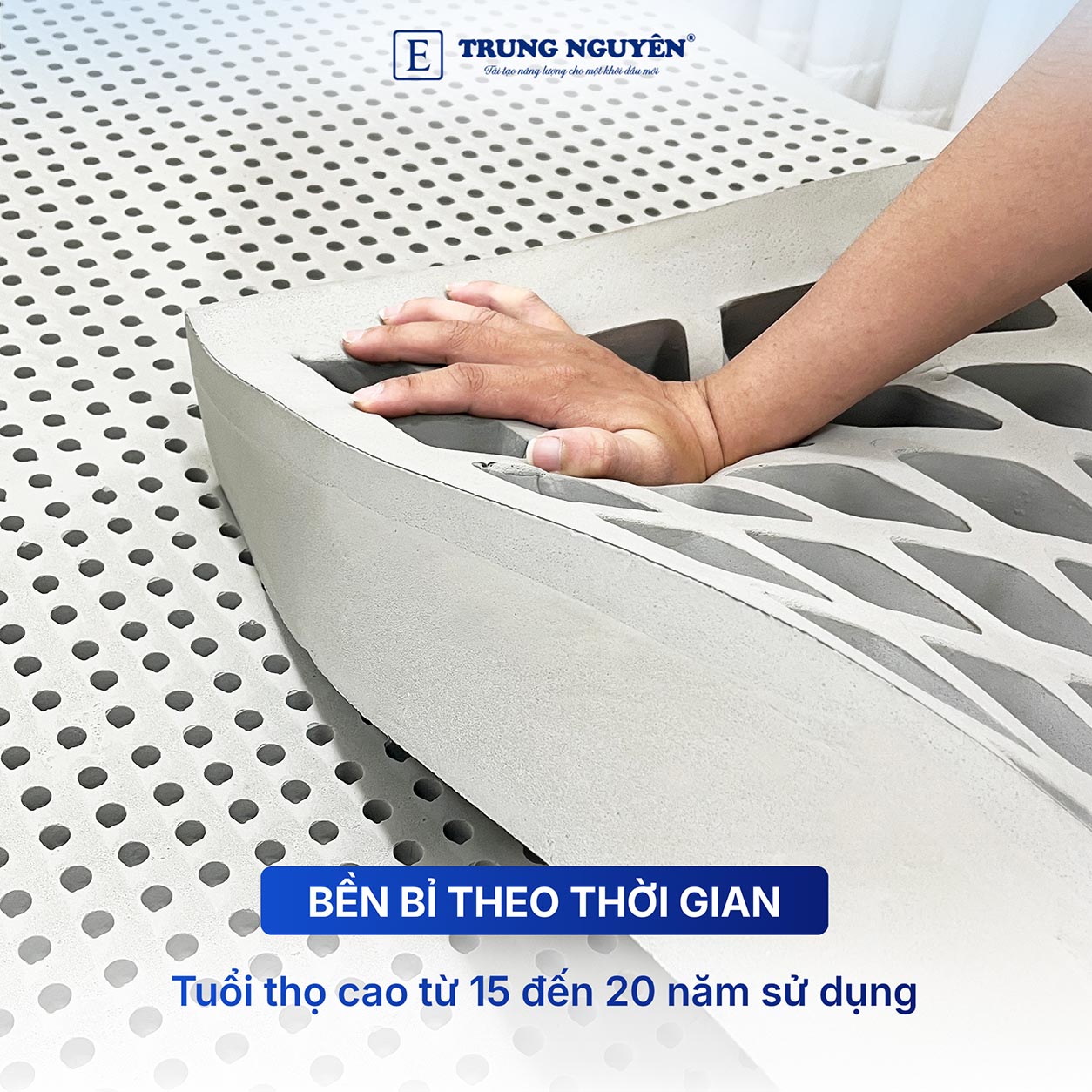 Bền bỉ theo thời gian (có tuổi thọ từ 15 - 20 năm) Bền bỉ theo thời gian (có tuổi thọ từ 15 - 20 năm)