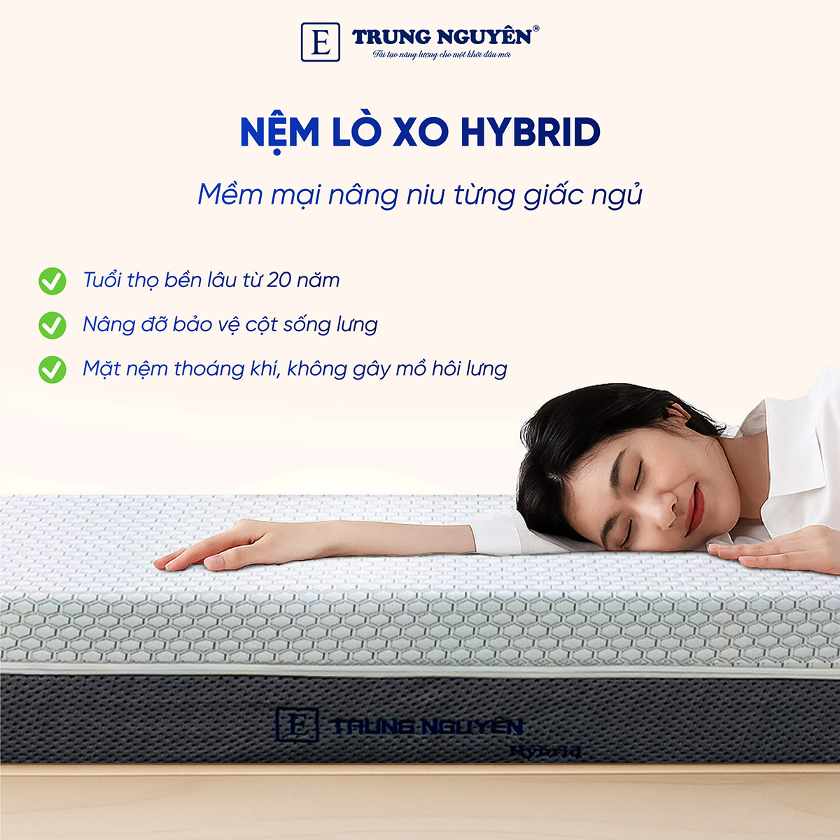 Đệm lò xo Hybrid Đệm lò xo Hybrid
