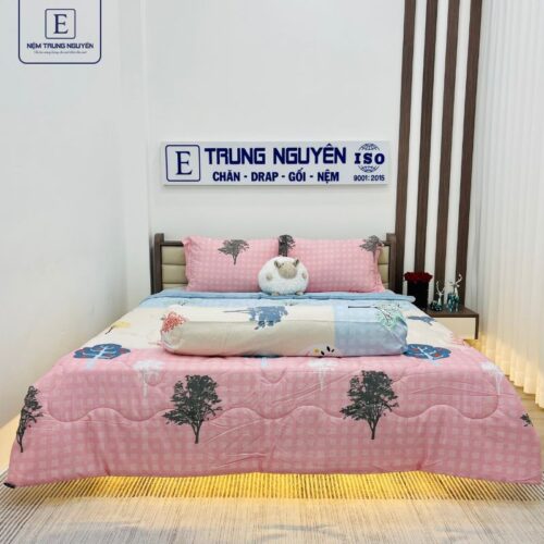 Bộ Drap Tencel Trung Nguyên 1m x 2m