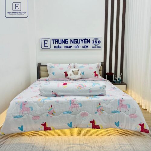 Bộ Drap Tencel Trung Nguyên 1m4 x 2m