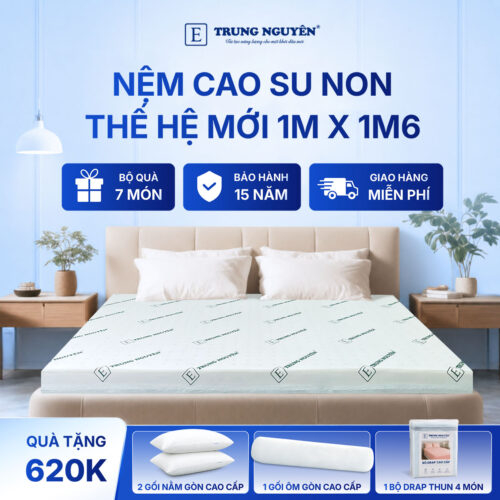 Nệm 1m x 1m6 1