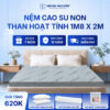 Nệm cao su non hoạt tính Trung Nguyên 1m8 x 2m 1.1