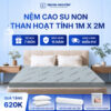Nệm cao su non hoạt tính Trung Nguyên 1m x 2m 1.1