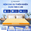 Nệm Cao Su Thiên Nhiên Trung Nguyên Gold 1m6 x 2m
