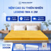 Nệm cao su thiên nhiên Trung Nguyên Legend 1m4 x 2m 60