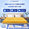 Nệm cao su thiên nhiên Trung Nguyên legend 2m x 2m 60