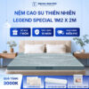 Nệm cao su thiên nhiên Trung Nguyên Legend Special 1m2x2m 60