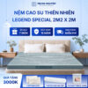 Nệm cao su thiên nhiên Trung Nguyên legend special 2m x 2m2 60