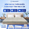 Nệm cao su thiên nhiên Trung Nguyên than hoạt tính 1m2 x 2m 60