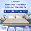 Nệm cao su thiên nhiên Trung Nguyên than hoạt tính 2m x 2m 60