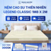 Nệm Cao Su Thiên Nhiên Trung Nguyên Legend Classic 1m8 x 2m