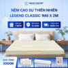 Nệm cao su thiên nhiên Trung Nguyên Legend Classic 1m8x2m 60