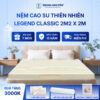 Nệm cao su thiên nhiên Trung Nguyên legend classic 2m x 2m2 60