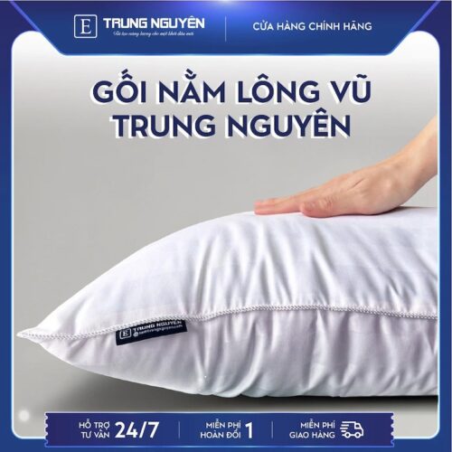 Ruột Gối Nằm Lông Vũ Cao Cấp Trung Nguyên