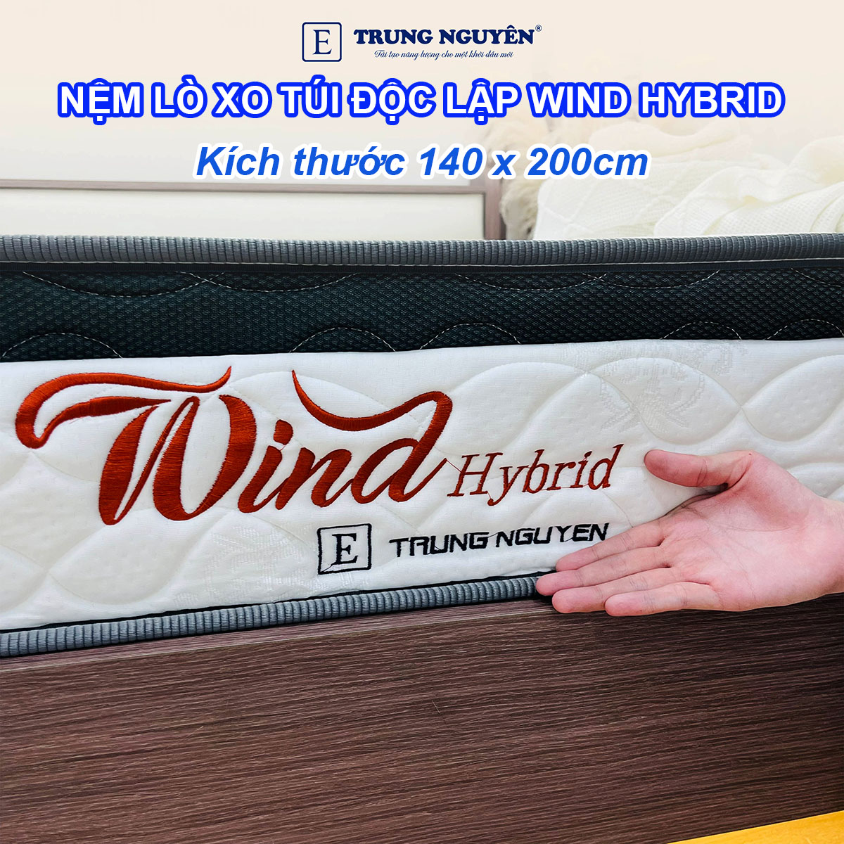 Đệm 1m4 x 2m lò xo Đệm 1m4 x 2m lò xo