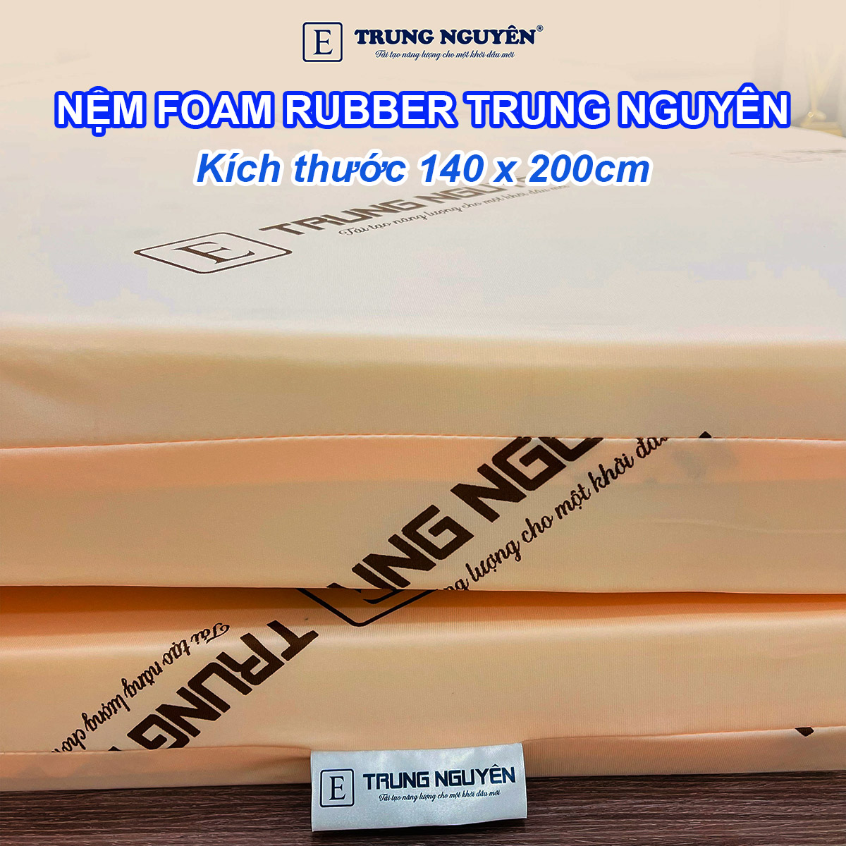 Nệm 1m4 x 2m Foam Nệm 1m4 x 2m Foam