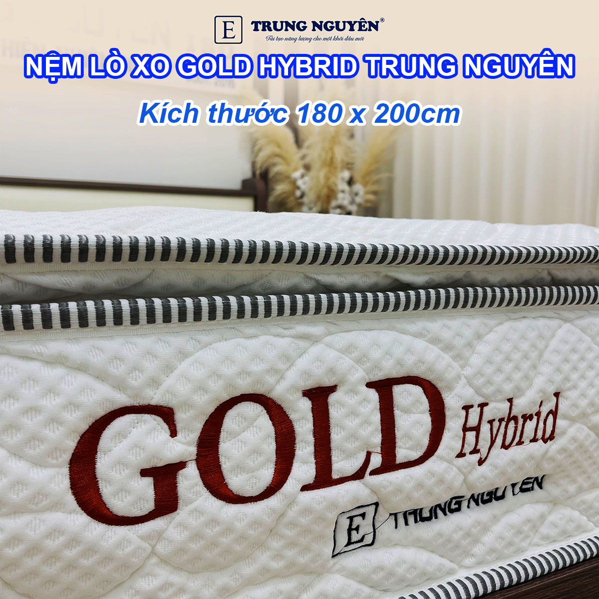 Nệm 1m8 x 2m lò xo Nệm 1m8 x 2m lò xo