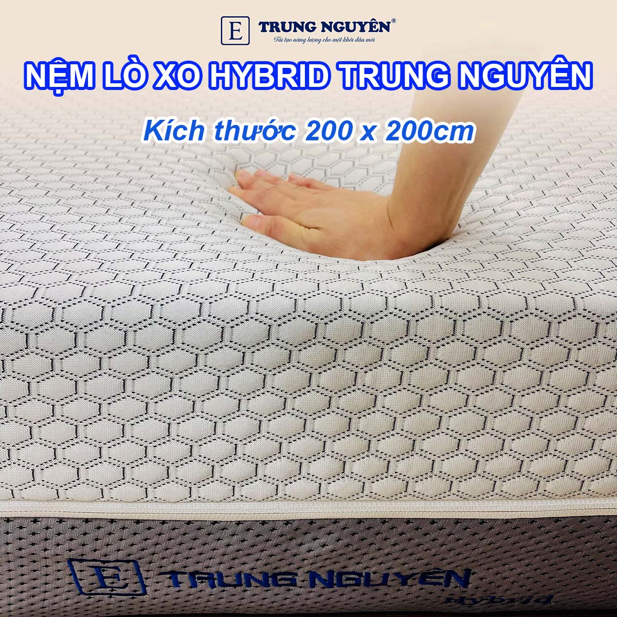 Đệm 2m x 2m lò xo êm ái đến từng góc cạnh