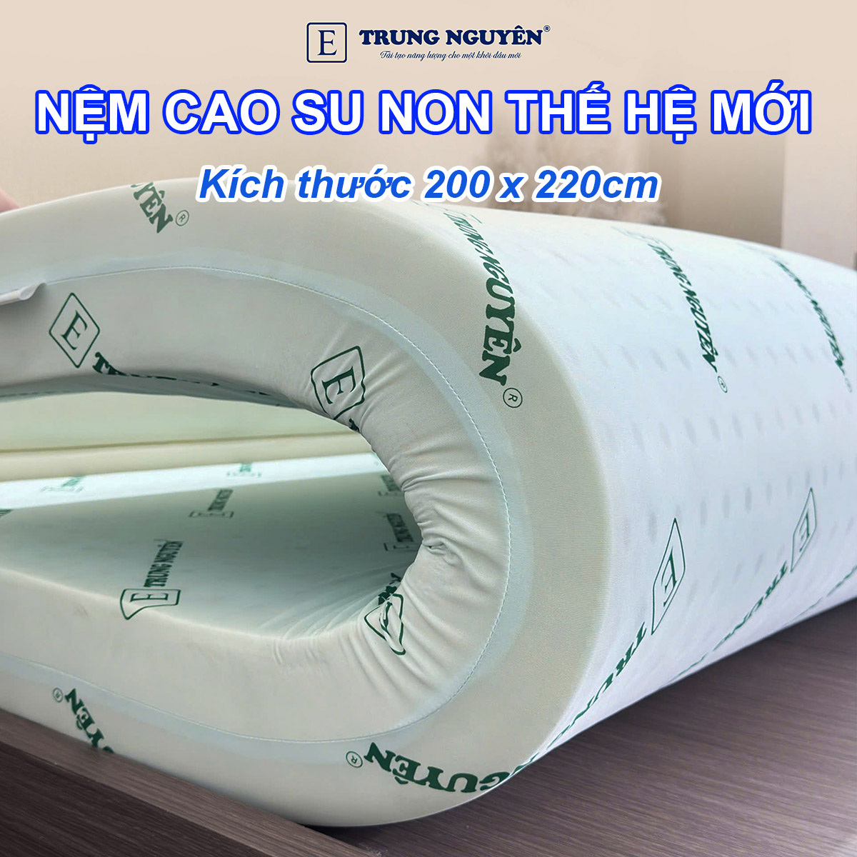 Đệm 2m x 2m2 bằng cao su non là lựa chọn hoàn hảo cho nhiều gia đình Đệm 2m x 2m2 bằng cao su non là lựa chọn hoàn hảo cho nhiều gia đình