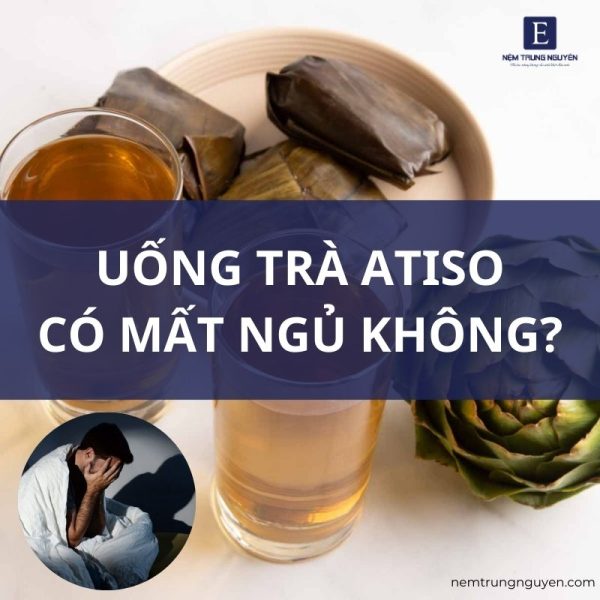 uống trà atiso có mất ngủ không