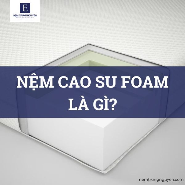 nệm cao su foam