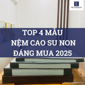 đệm cao su non mỏng