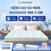 Nệm cao su non massage Trung Nguyên 1m8 x 2m 1.1