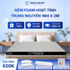 Nệm foam hoạt tính Trung Nguyên 1m4 x 2m 1.1