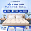 Nệm rubber foam Trung Nguyên 1m2 x 2m 50