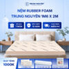 Nệm rubber foam Trung Nguyên 1m6 x 2m 50