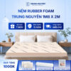 Nệm rubber foam Trung Nguyên 1m8 x 2m 50
