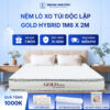 Nệm lò xo túi độc lập gold hybrid Trung Nguyên 1m6 x 2m 60