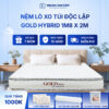 Nệm lò xo túi độc lập gold hybrid Trung Nguyên 1m8 x 2m 60