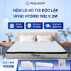 Nệm lò xo túi độc lập wind hybrid Trung Nguyên 1m2 x 2m 60