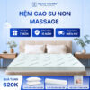 Nệm cao su non massage Trung Nguyên 1.1