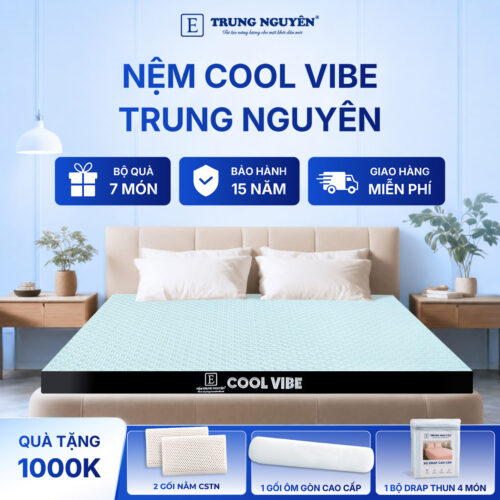 Nệm cao cấp cool vibe Trung Nguyên 1.1