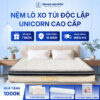 Nệm lò xo túi độc lập unicorn Trung Nguyên 20
