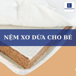 Nệm xơ dừa cho bé