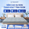 Nệm cao su non hoạt tính 10cm Trung Nguyên