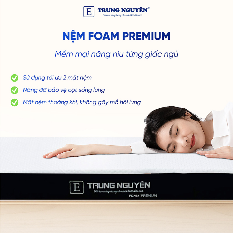 Nệm Foam Premium Trung Nguyên