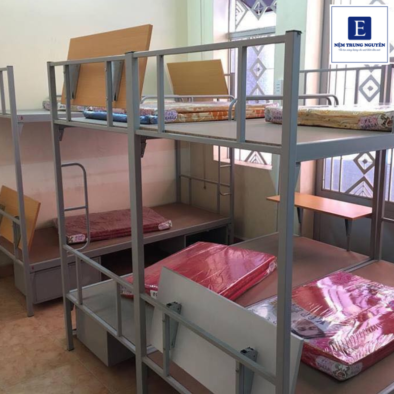 Kích thước nệm phù hợp giúp giấc ngủ ký túc xá thoải mái hơn và an toàn hơn mỗi ngày